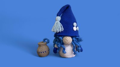 Aquarius Zodiac Gnome