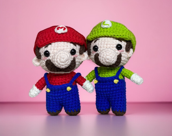 Mario Mini Set (Availability Status: Made to Order, Characters: Anime Characters, Characters: Dolls & People, Colors: Multicolor)