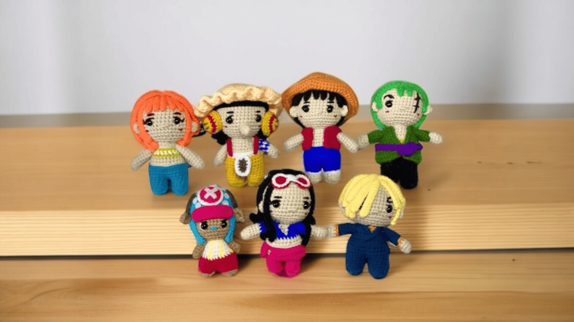One Piece Mini Set (Availability Status: Made to Order, Characters: Anime Characters, Colors: Multicolor)
