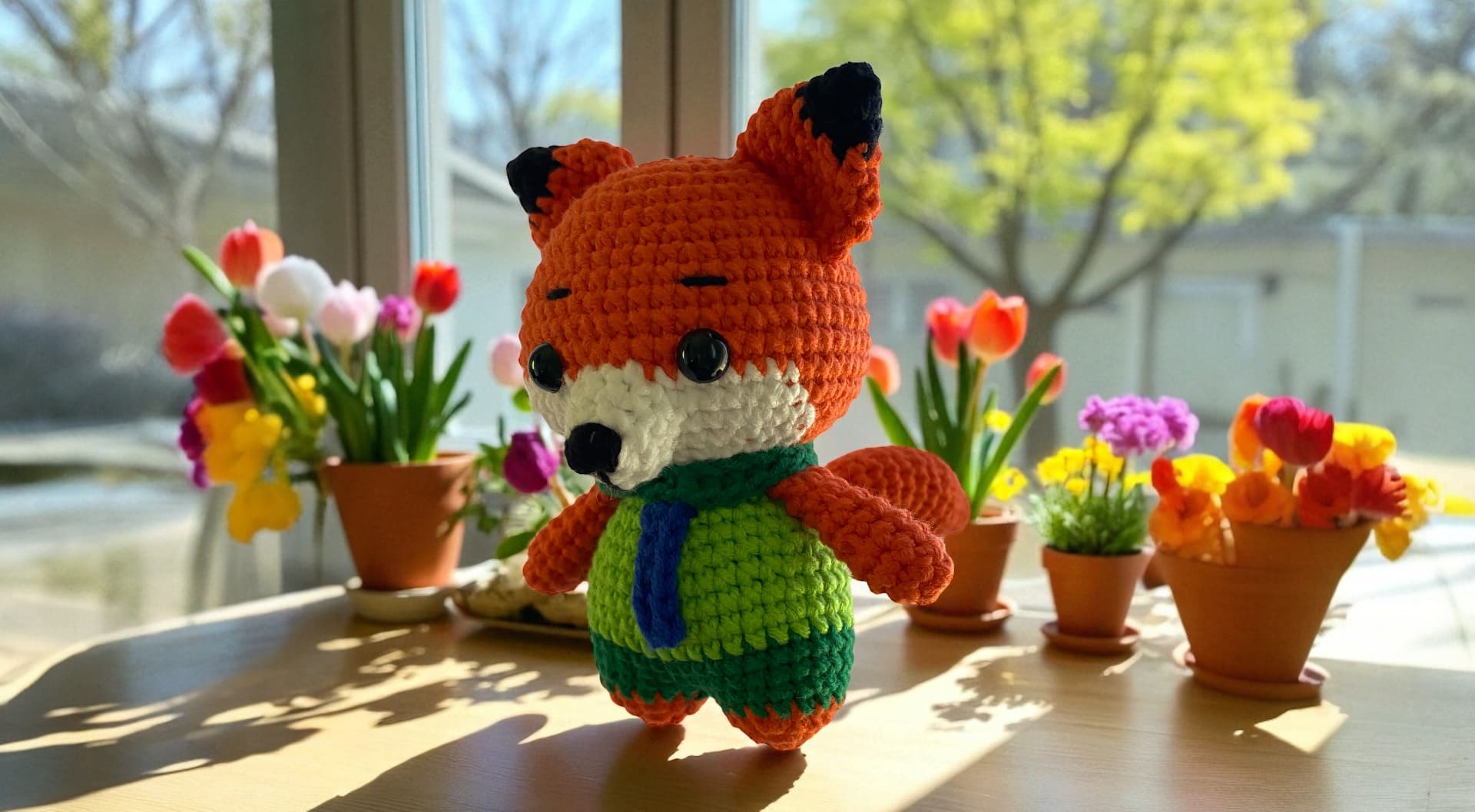 🦊 Nick Wilde – Zootopia Inspired (Availability Status: Ready to Ship, Characters: Animal Plushies, Colors: Orange)