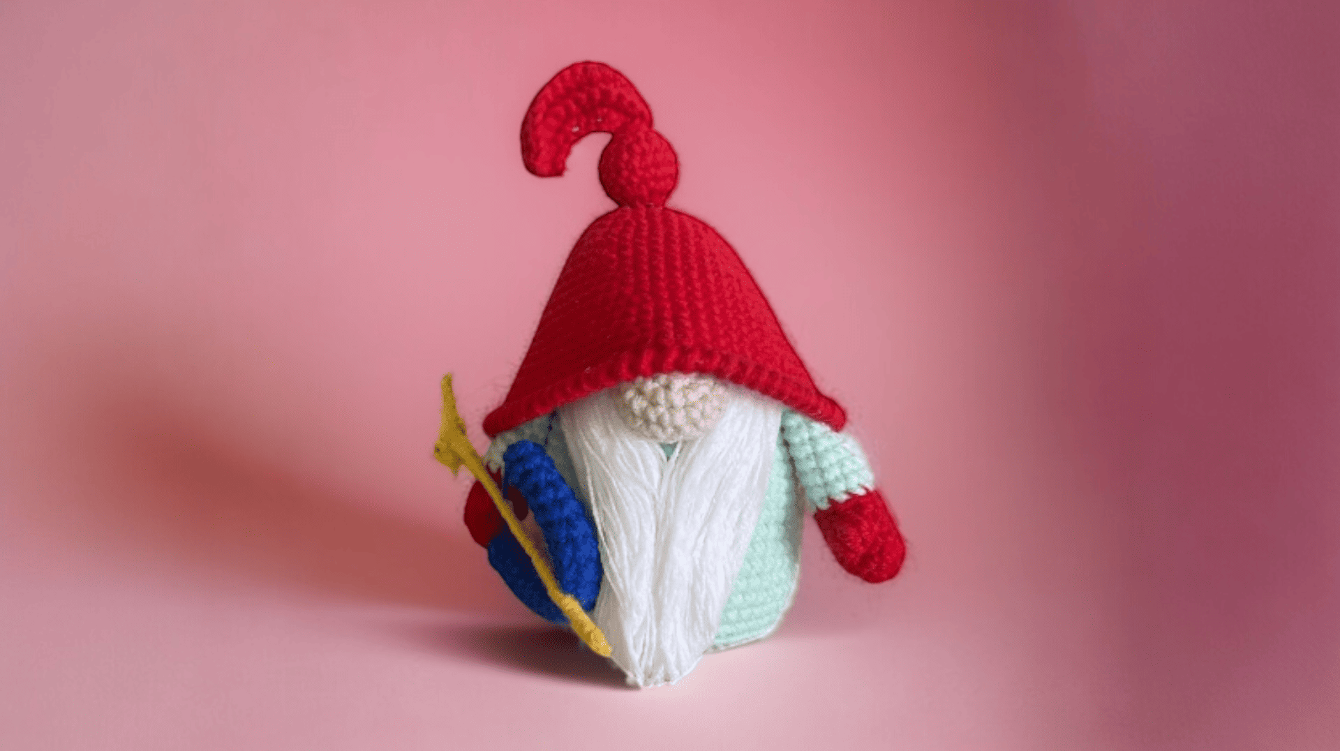 Sagittarius Zodiac Gnome (Availability Status: Made to Order, Characters: Dolls & People, Colors: Red)